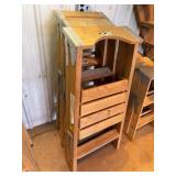 (3) 4ft  Wood Step Ladders