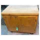 Cabinet on wheels