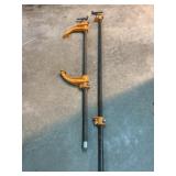 Large pipe clamps