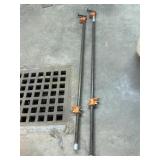 Large pipe clamps