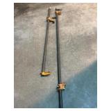 Large pipe clamps