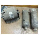 Motor, air filter unit