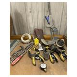 Clamps, mirror, miscellaneous