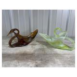 Glass Swans