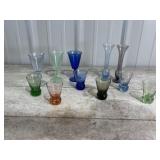Variety of Colored Shot Glasses