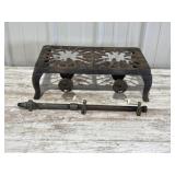 Vintage Cast Iron 2 Burner Gas Stop