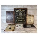 Jack Danielï¿½s Wall Clock, Signs