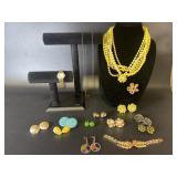 Vintage costume jewelry