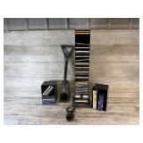 CD Stack, Can Crusher, Bell