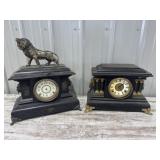 Vintage mantle clocks