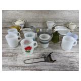 Fire King Cups and dishes