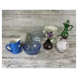 Assortment of glassware