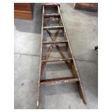 6ï¿½ wooden ladder
