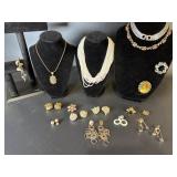 Vintage costume jewelry