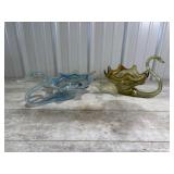 Hand Blown Swans