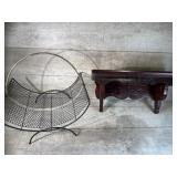 Wall shelf, magazine rack