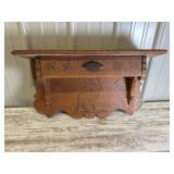 Vintage wall shelf