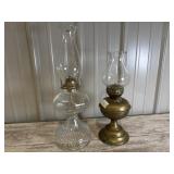 (2) oil lamps