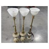 (3) lamps
