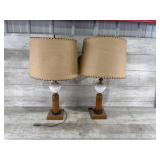 Pair of Matching Lamps