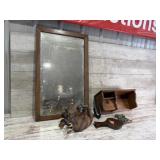 Mirror, Wine Holders, Shelf
