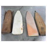 (4) ironing boards