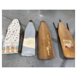 (4) ironing boards