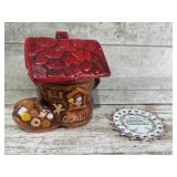 Cookie Jar, Decorative Plate