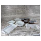 Pyrex and Fire King Dishes