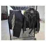 Excelled Size 16 Leather Jacket, XL Chaps