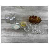 Jars And Assorted Glassware