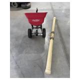 EarthWay Seed Spreader, Homemade Lawn Striper