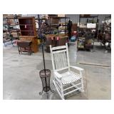Porch Rocker And Coat Rack