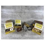 Vintage cabinet Hardware, Collectible Tins