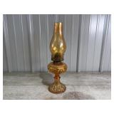Carnival Glass Oil Lamp