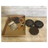 Steel bind flanges and tools