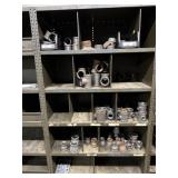 Shelf and pipe fittings
