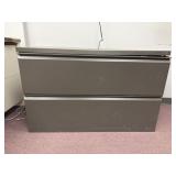 2 Drawer Metal Filing Cabinet