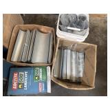 Adhesive, metal insulation shields