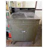 Industrial Sjop Desk with Slope Top