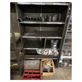 Metal shelf and fittings