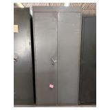 Metal Storage Cabinet/ 37 x 18 x 78