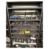Metal shelf and fittings