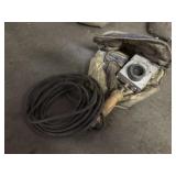 Plastic pipe heat iron