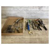 Assortment of hand tools