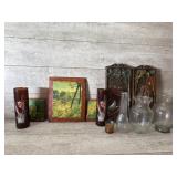Pictures, vases