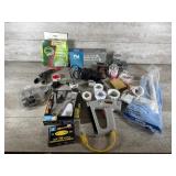 Staple Guns, Fittings, Shower Faucet, misc items