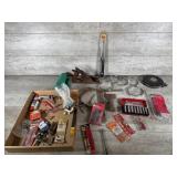 Hose Clamps, Sockets, Measuring Tape, Misc Tools