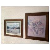 (2) Framed Artwork