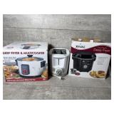 Multicooker, toaster, deep fryer